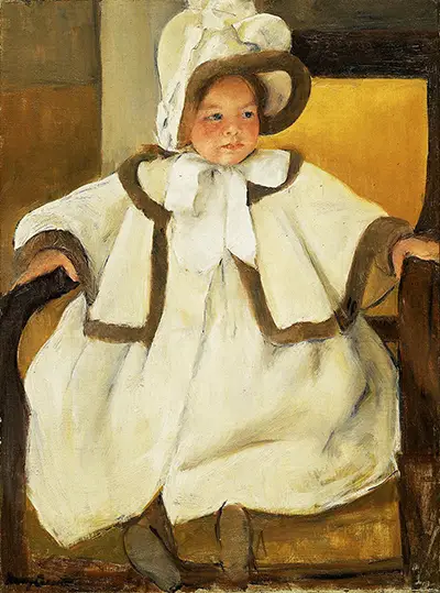 Ellen Mary Cassatt in a White Coat Mary Cassatt